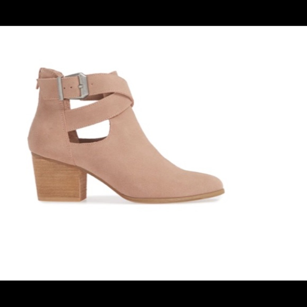 Sole Society Azure Taupe Bootie Sz8.5